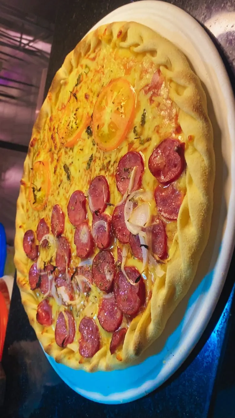 Pizza de calabresa